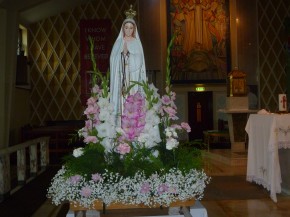 statue of our lady 15th aug.